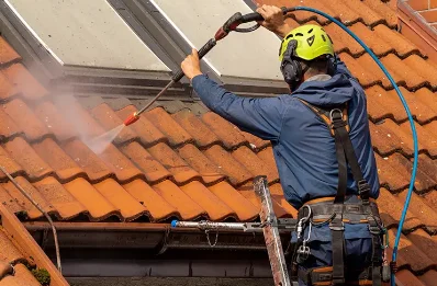 Démoussage et hydrofuge de toiture à Guillemont